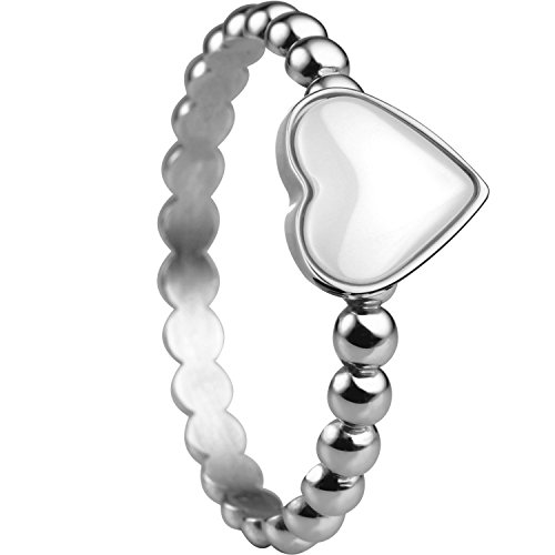 Bering Damen-Ring InnenRing Edelstahl Keramik Gr. 62 (19.7) - 552-15-81 von BERING