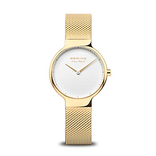 Bering Womens Analogue Quartz Watch with Stainless Steel Strap 15531-XXX Armbandsuhren - 5 ATM von BERING