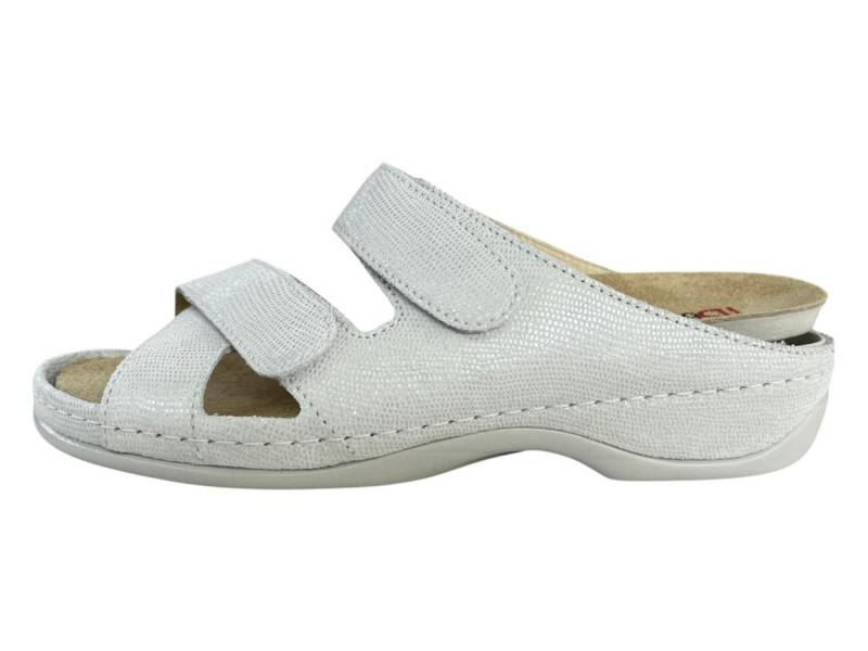 BERKEMANN Berkemann Damen Pantolette FELIA 01023-120 perlweiß Clog von BERKEMANN