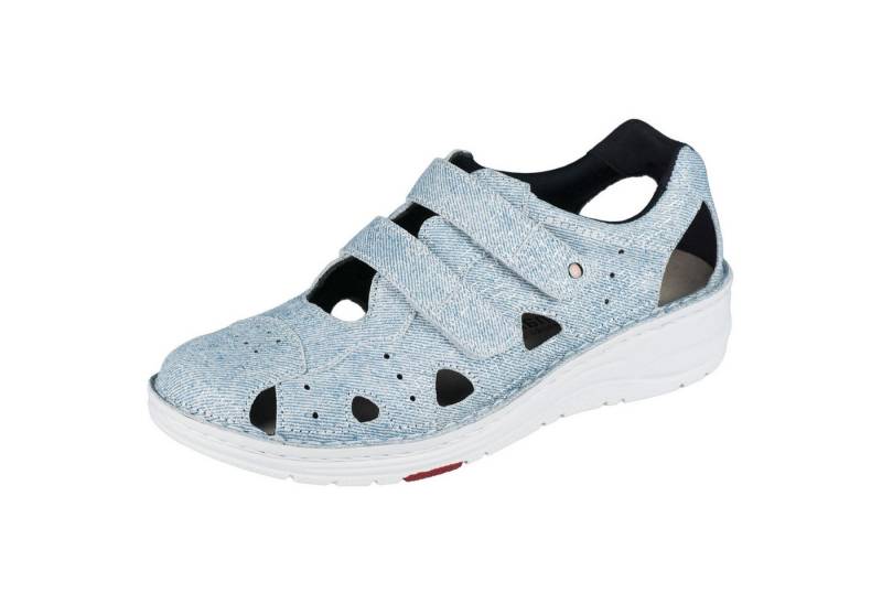 BERKEMANN Berkemann Erwachsene Work Larena Halbschuh Leder Klettschuh von BERKEMANN