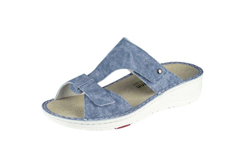 BERKEMANN Berkemann weiblich Berkoflex Vida Pantolette Leder Klettschuh von BERKEMANN