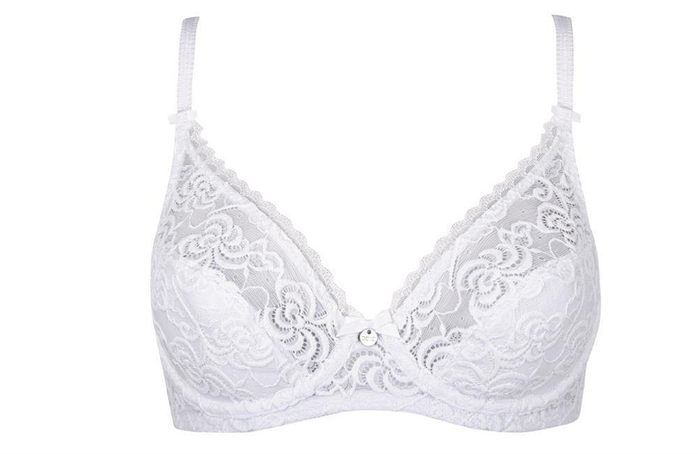 BERLEI Bügelloser BH Lingerie Heaven Lace Bügelloser BH White 80 A (1-tlg) von BERLEI