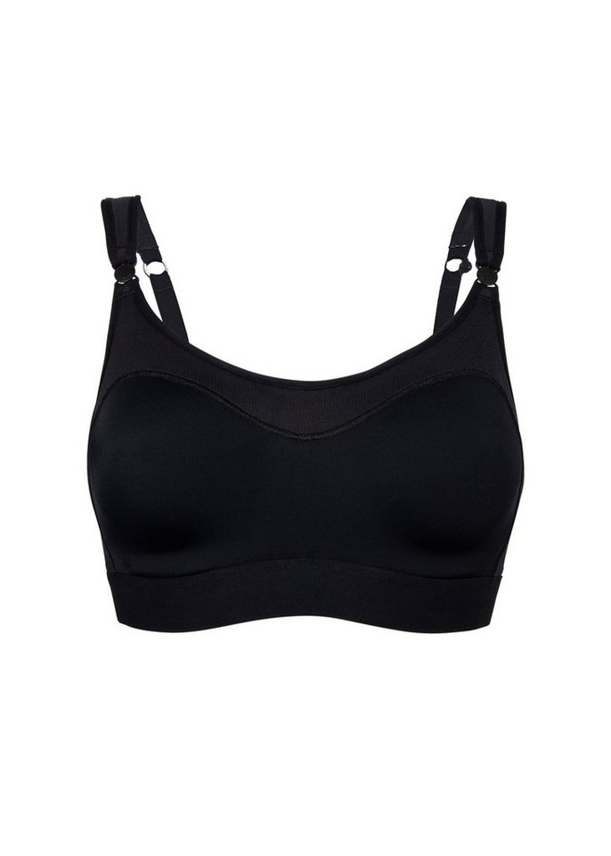 BERLEI Sport-BH Sport Ultimate Performance Sport Crop Top mit Bügel Black 70 D (Bustier, 1-tlg., glatt) von BERLEI