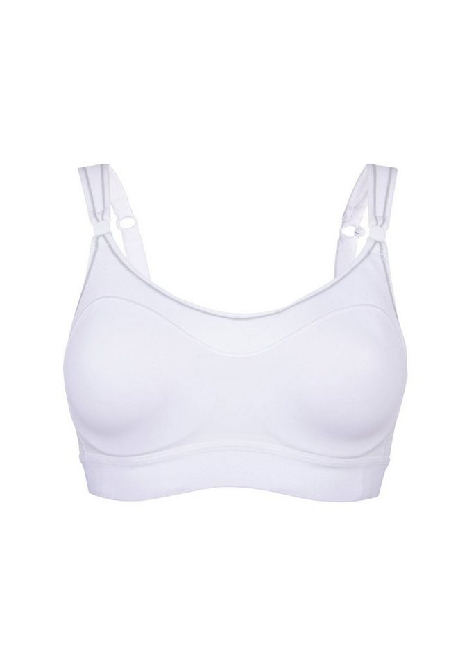 BERLEI Sport-BH Sport Ultimate Performance Sport Crop Top mit Bügel White 70 D (Bustier, 1-tlg., glatt) von BERLEI