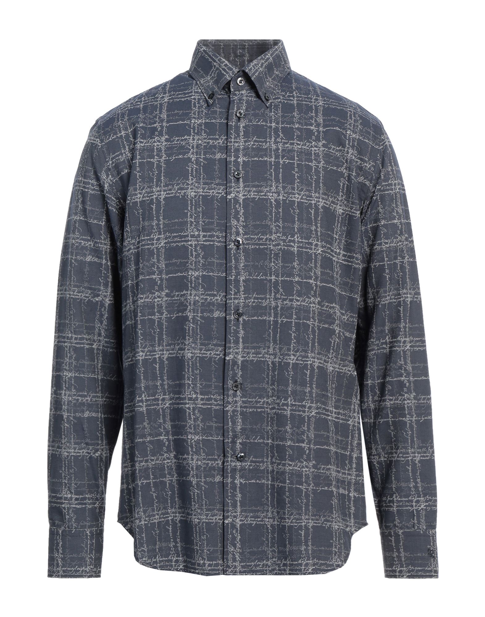 BERLUTI Hemd Herren Marineblau BERLUTI Hemd Herren Marineblau von BERLUTI