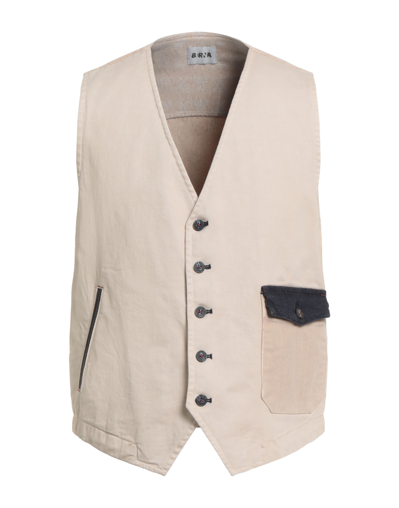 BERNA Couture-weste Herren Beige von BERNA