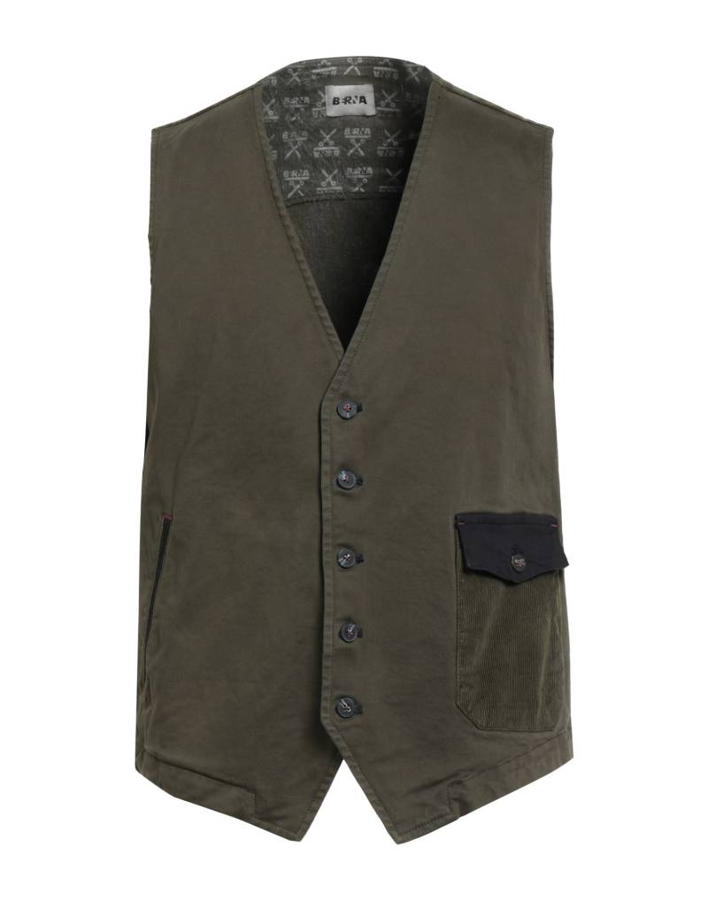 BERNA Couture-weste Herren Militärgrün von BERNA