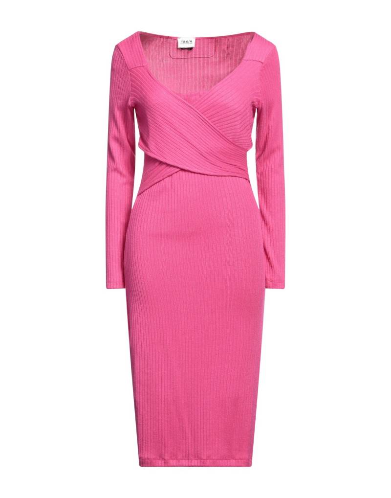 BERNA Midi-kleid Damen Fuchsia von BERNA