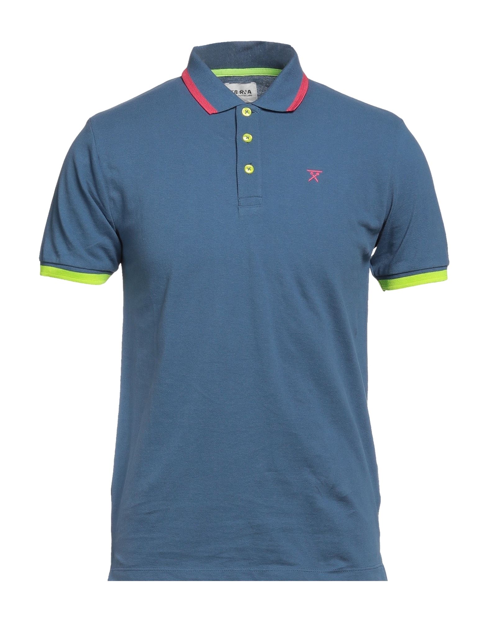 BERNA Poloshirt Herren Taubenblau von BERNA