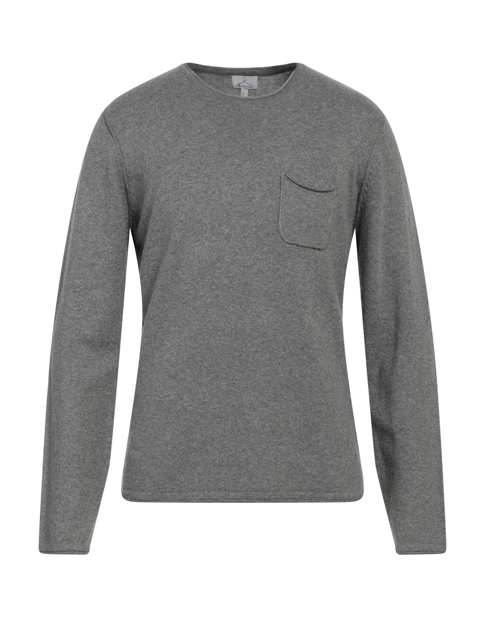 BERNA Pullover Herren Grau von BERNA