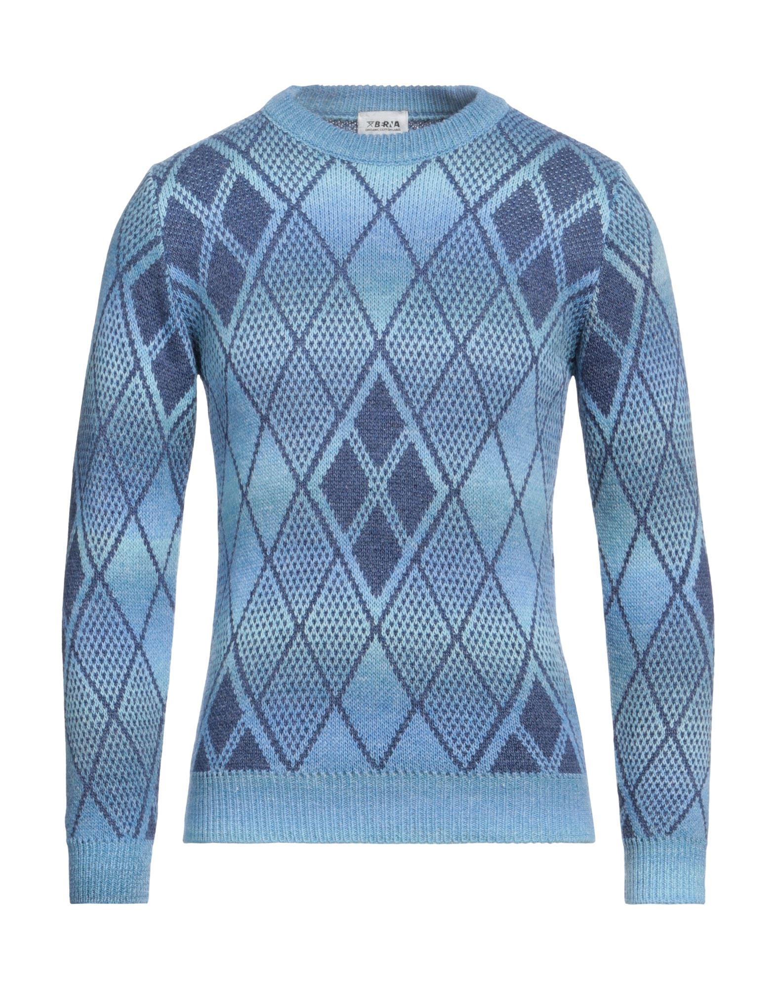 BERNA Pullover Herren Taubenblau von BERNA