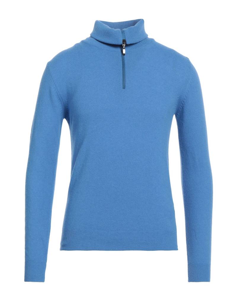 BERNA Rollkragenpullover Herren Blau von BERNA