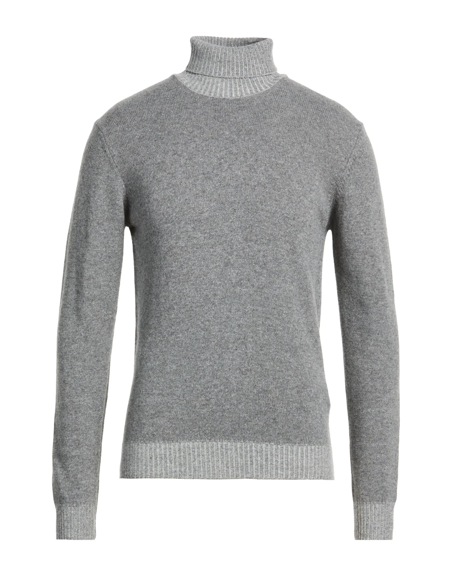 BERNA Rollkragenpullover Herren Grau von BERNA
