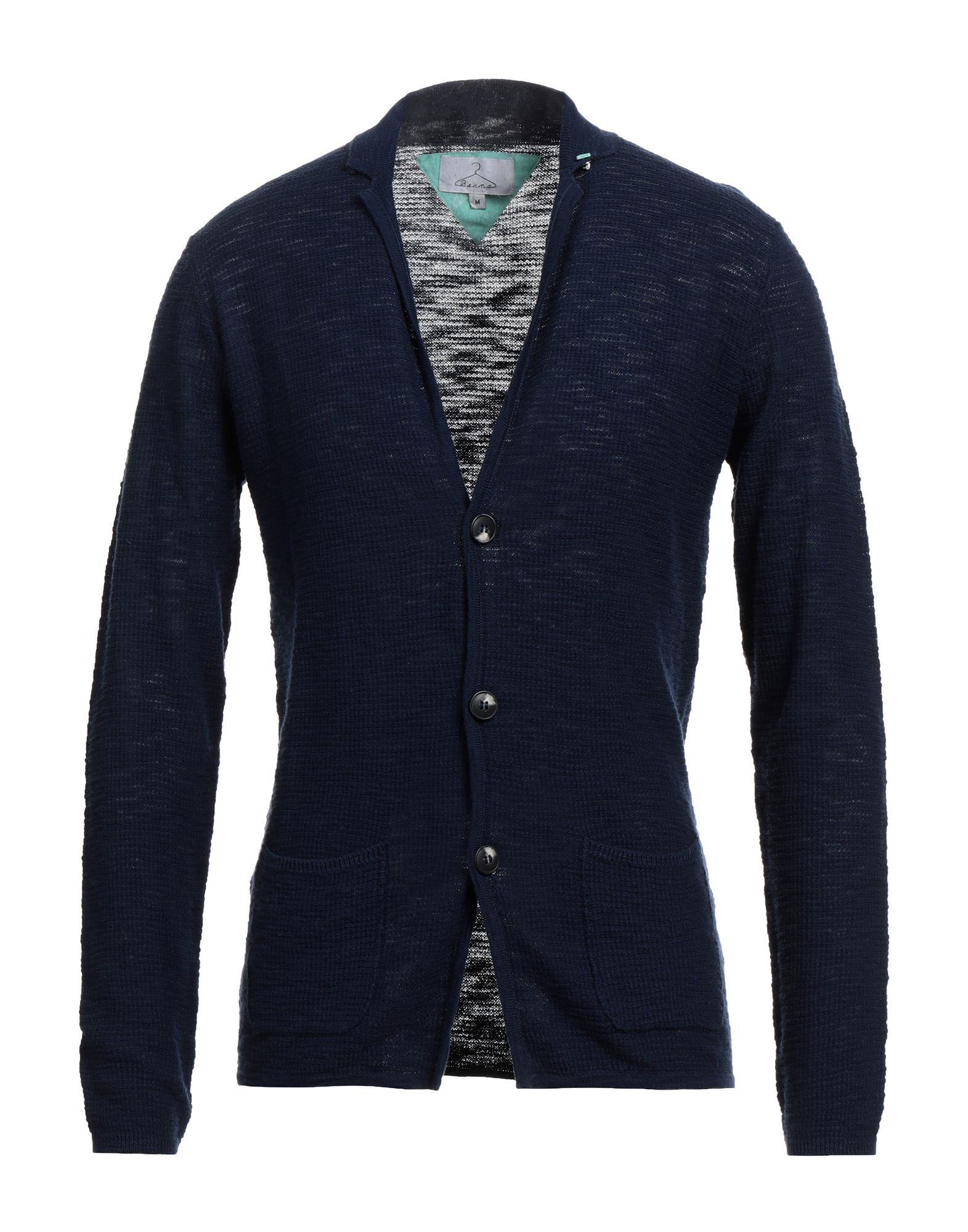 BERNA Strickjacke Herren Blau von BERNA