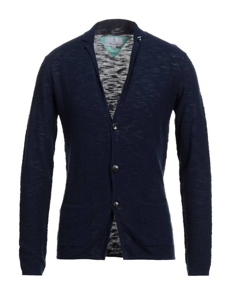 BERNA Strickjacke Herren Blau von BERNA