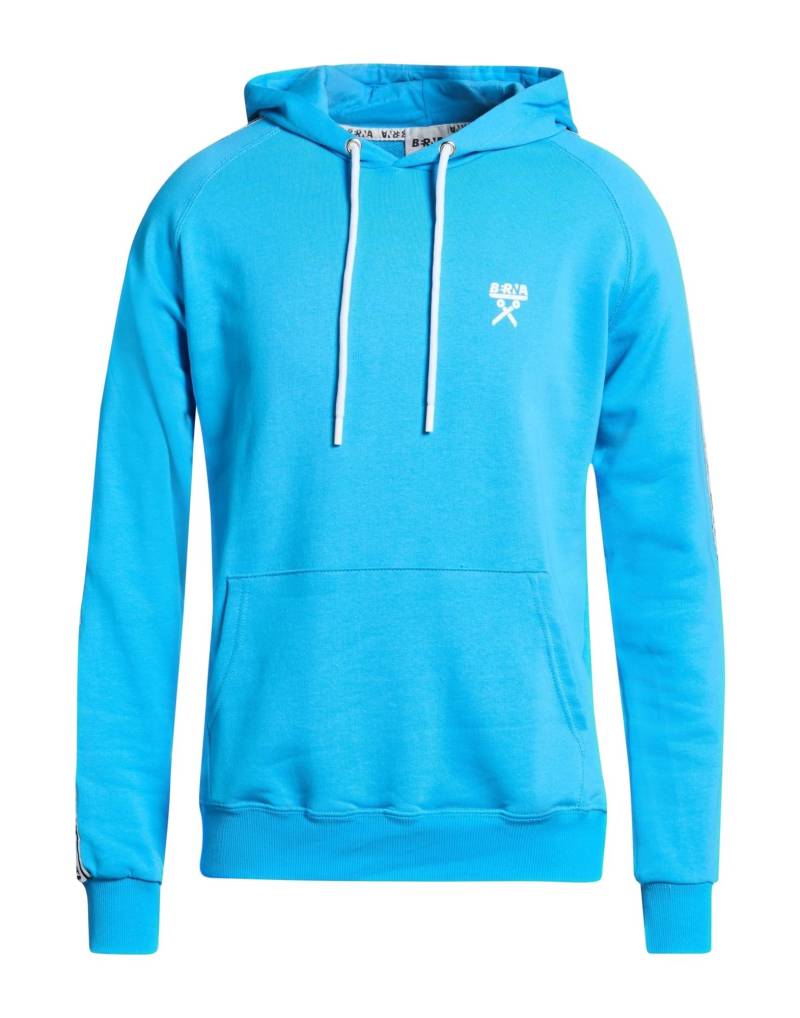 BERNA Sweatshirt Herren Azurblau von BERNA