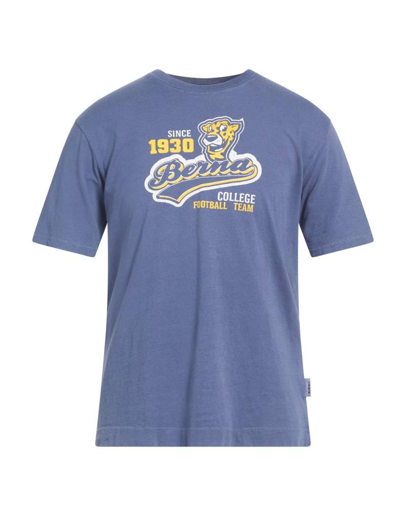 BERNA T-shirts Herren Taubenblau von BERNA
