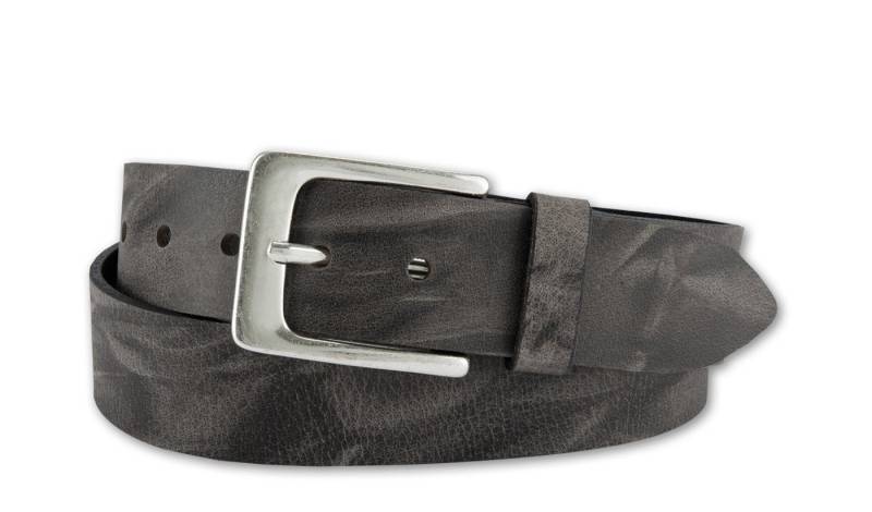 BERND GÖTZ Ledergürtel Ledergürtel aus Büffelleder mit silberner Dornschließe von BERND GÖTZ