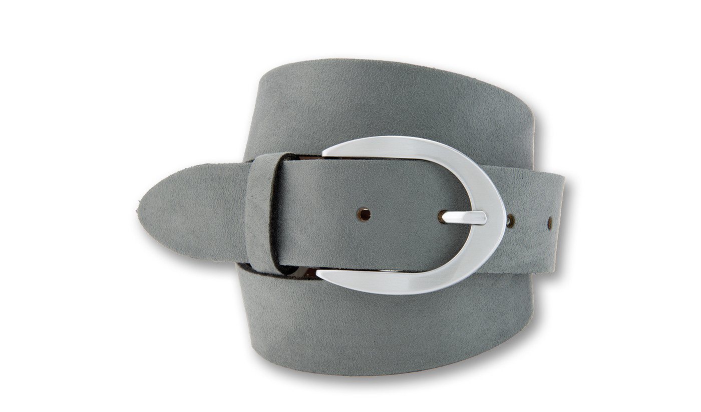 BERND GÖTZ Ledergürtel Ledergürtel aus samtigem Velours in Trendfarben von BERND GÖTZ