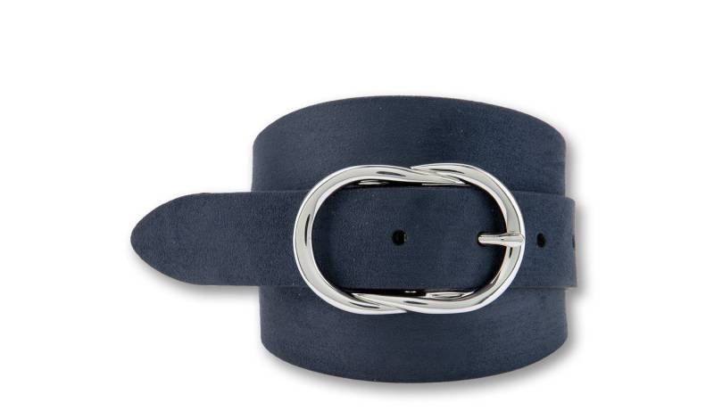 BERND GÖTZ Ledergürtel Ledergürtel in samtigem Velours mit Designschließe von BERND GÖTZ