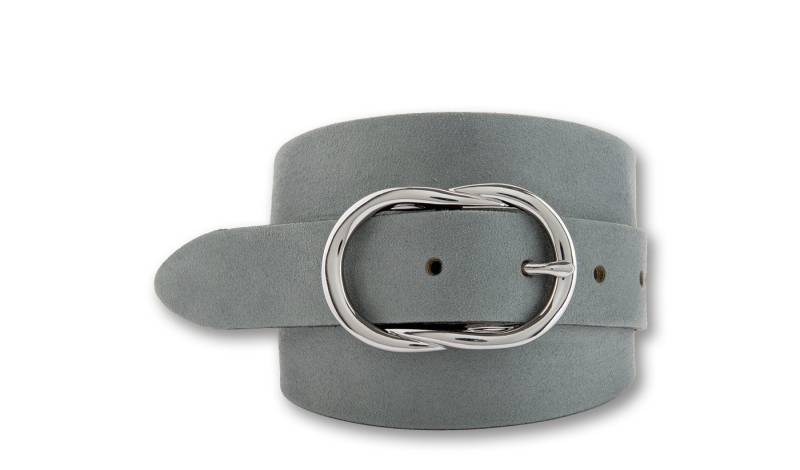 BERND GÖTZ Ledergürtel Ledergürtel in samtigem Velours mit Designschließe von BERND GÖTZ