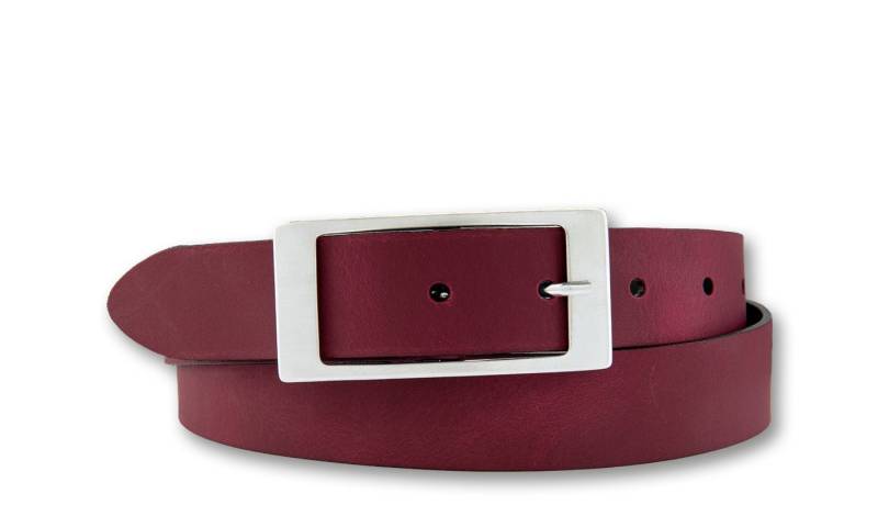 BERND GÖTZ Ledergürtel Ledergürtel mit Rechteckschließe von BERND GÖTZ