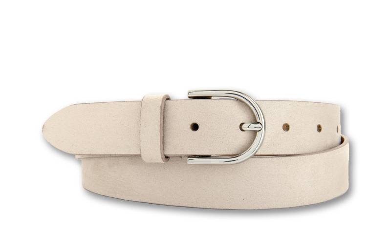 BERND GÖTZ Ledergürtel Ledergürtel mit Velours und Designschließe von BERND GÖTZ