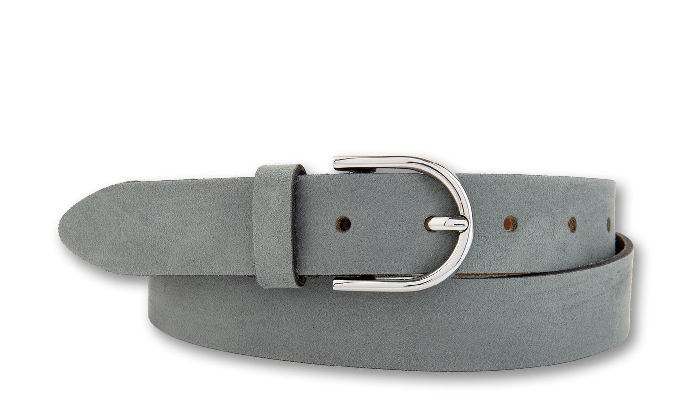 BERND GÖTZ Ledergürtel Ledergürtel mit Velours und Designschließe von BERND GÖTZ