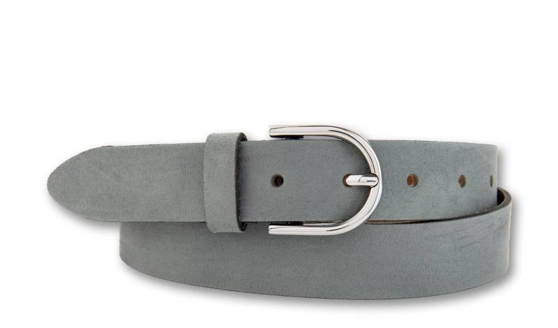 BERND GÖTZ Ledergürtel Ledergürtel mit Velours und Designschließe von BERND GÖTZ