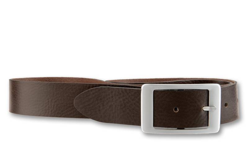 BERND GÖTZ Ledergürtel Ledergürtel mit abgerundeter Rechteckschließe von BERND GÖTZ