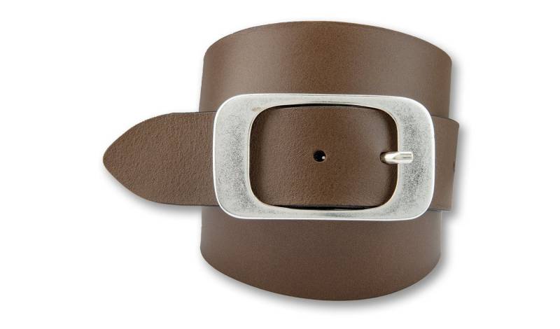 BERND GÖTZ Ledergürtel Ledergürtel mit auffallender, flächiger Schließe von BERND GÖTZ