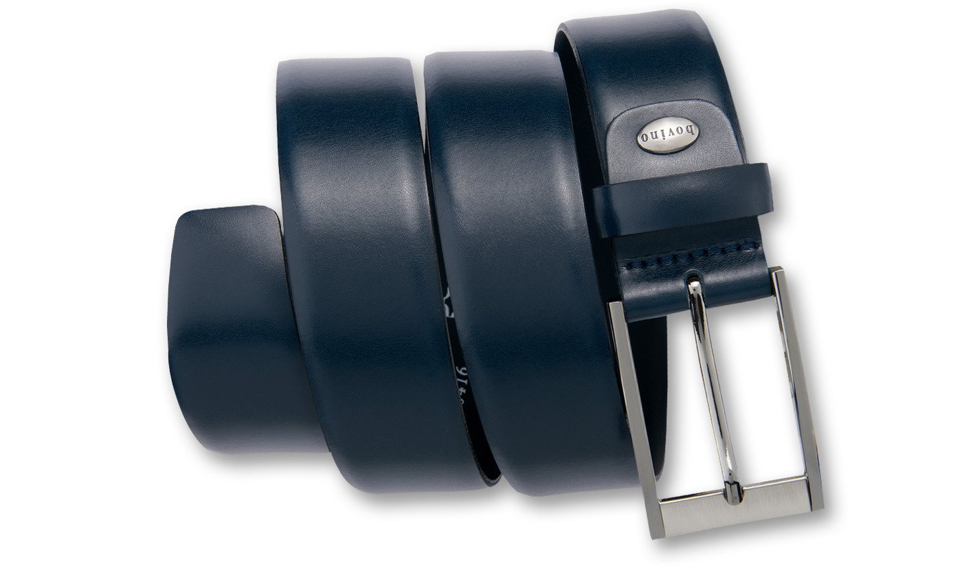 BERND GÖTZ Ledergürtel Ledergürtel mit eleganter Schließe in Bicoloreffekt von BERND GÖTZ