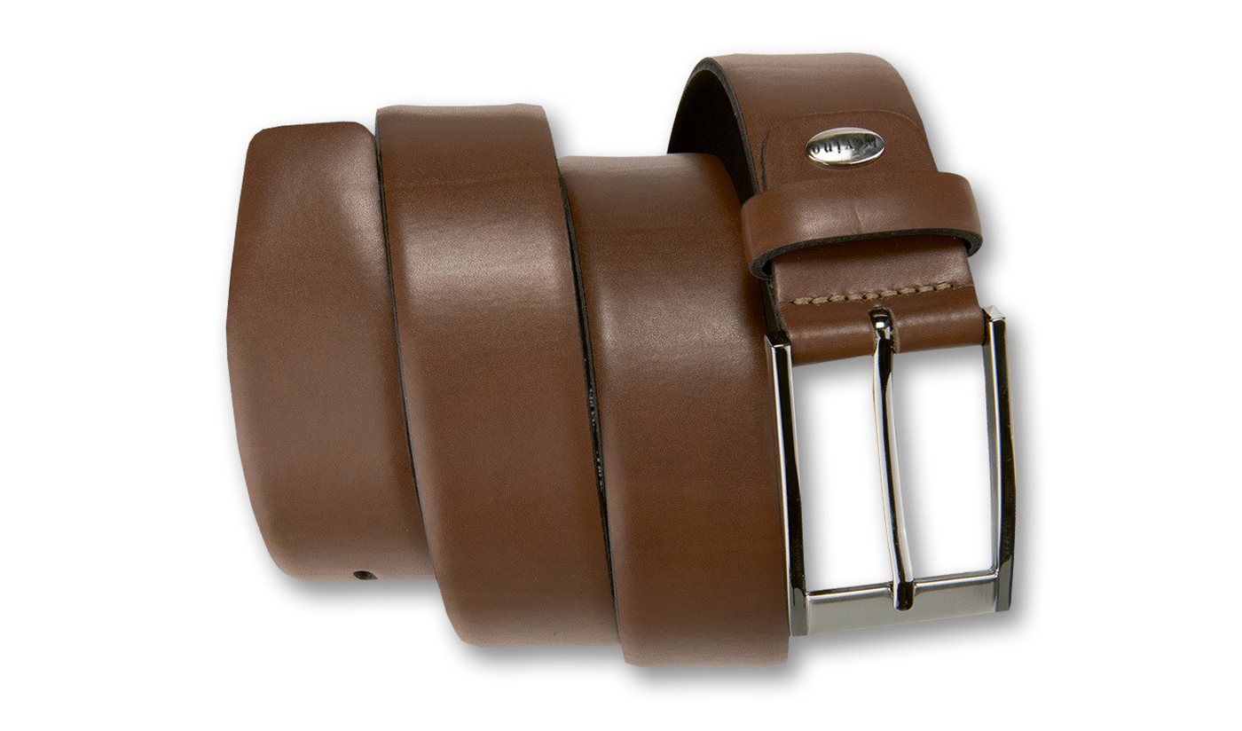 BERND GÖTZ Ledergürtel Ledergürtel mit eleganter Schließe in Bicoloreffekt von BERND GÖTZ