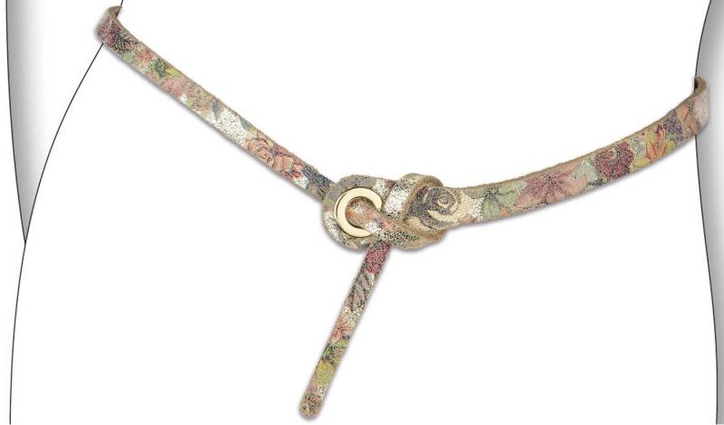 BERND GÖTZ Ledergürtel Ledergürtel mit schnallenloser Schlaufenbindung von BERND GÖTZ