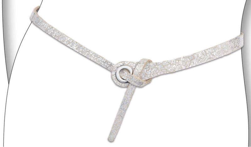 BERND GÖTZ Ledergürtel Ledergürtel mit schnallenloser Schlaufenbindung von BERND GÖTZ