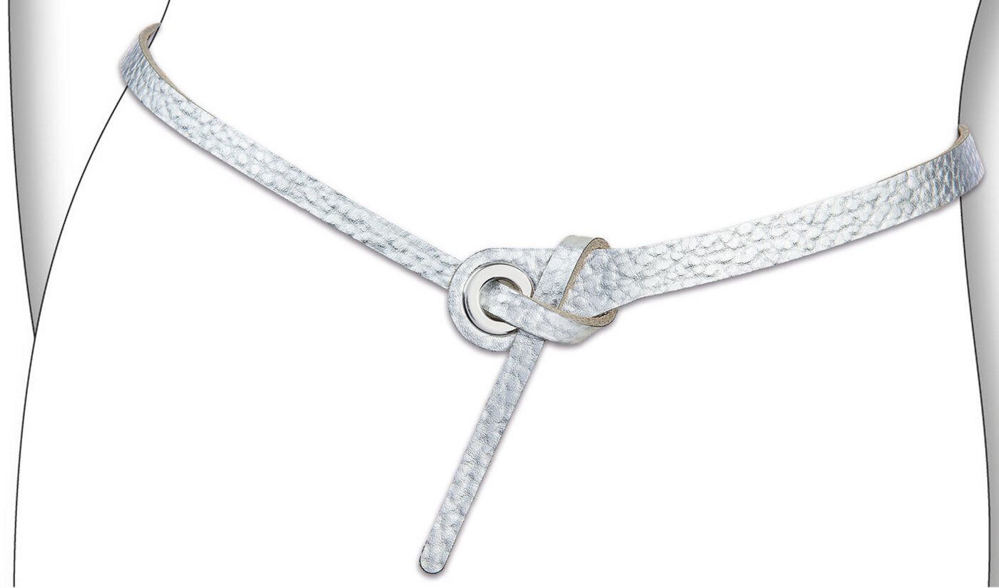 BERND GÖTZ Ledergürtel Ledergürtel mit schnallenloser Schlaufenbindung von BERND GÖTZ