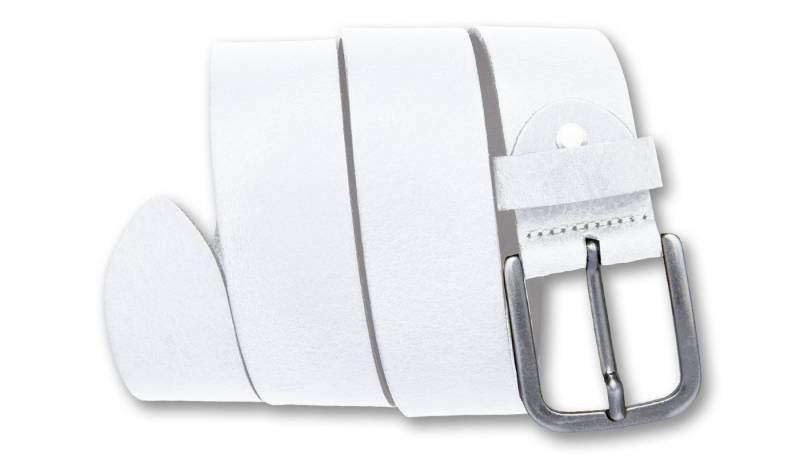 BERND GÖTZ Ledergürtel Ledergürtel mit silberfarbener Schließe von BERND GÖTZ