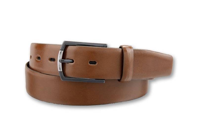 BERND GÖTZ Ledergürtel Ledergürtel mit zweifarbiger Designschließe als Blickfang von BERND GÖTZ