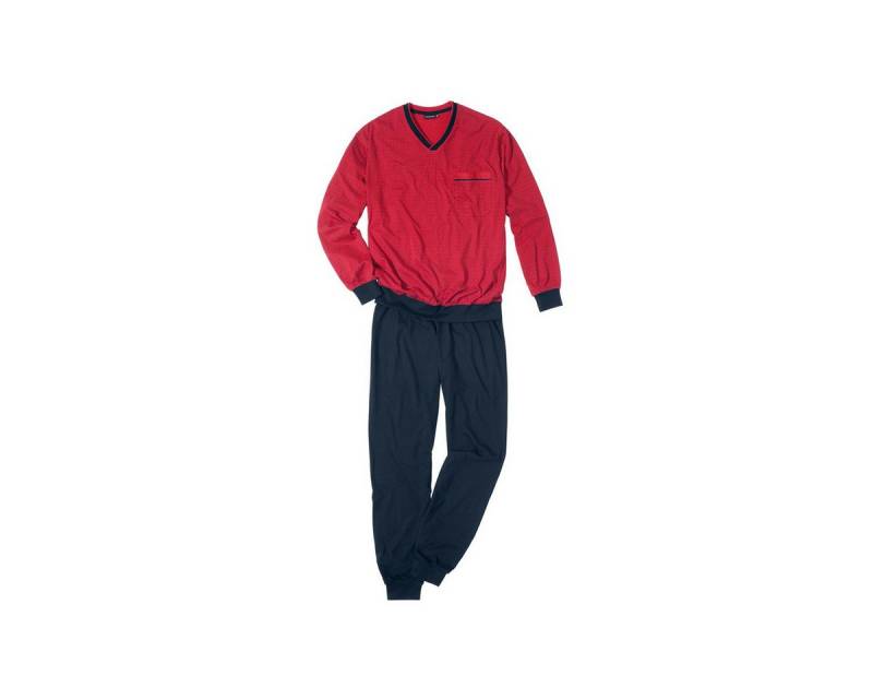 BERND GÖTZ Pyjama Pyjama lang für Herren in chilipepp (1 tlg) von BERND GÖTZ