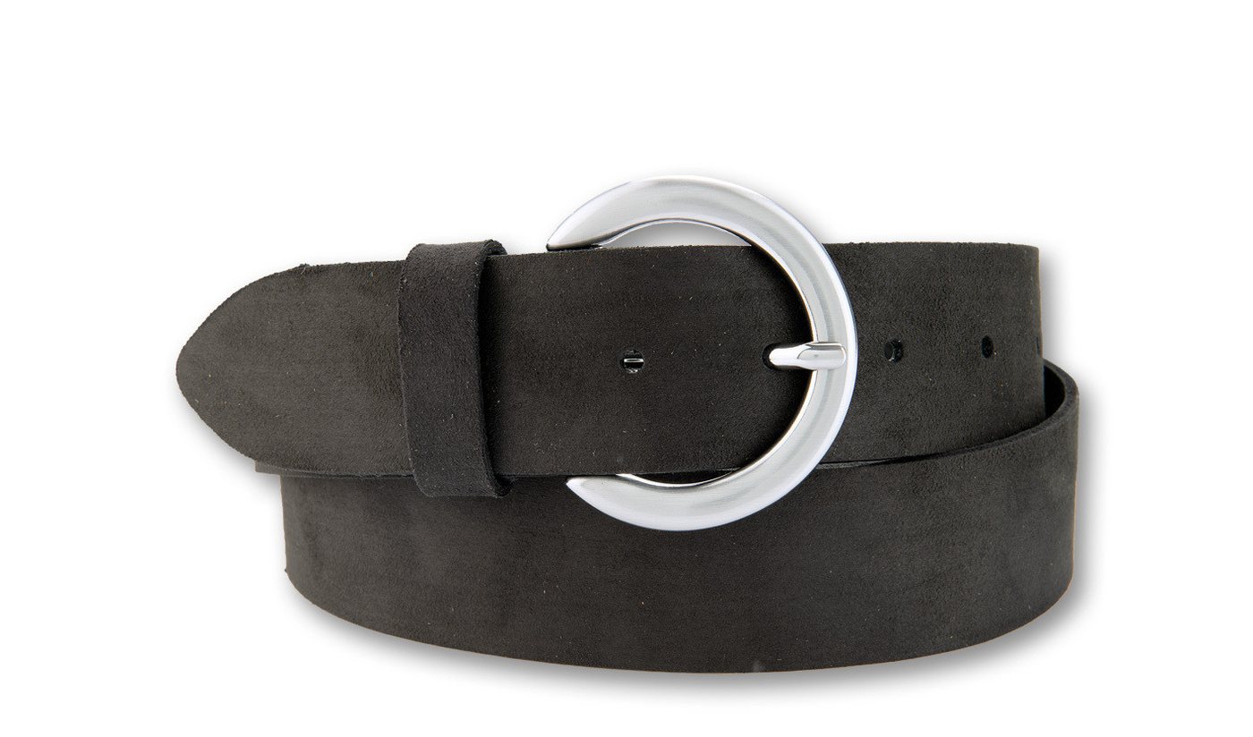 BERND GÖTZ Taillengürtel Taillengürtel in samtigem Velours mit Designschließe von BERND GÖTZ