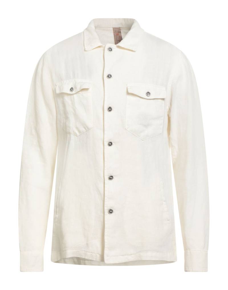 BERNESE Milano Hemd Herren Cremeweiß von BERNESE Milano