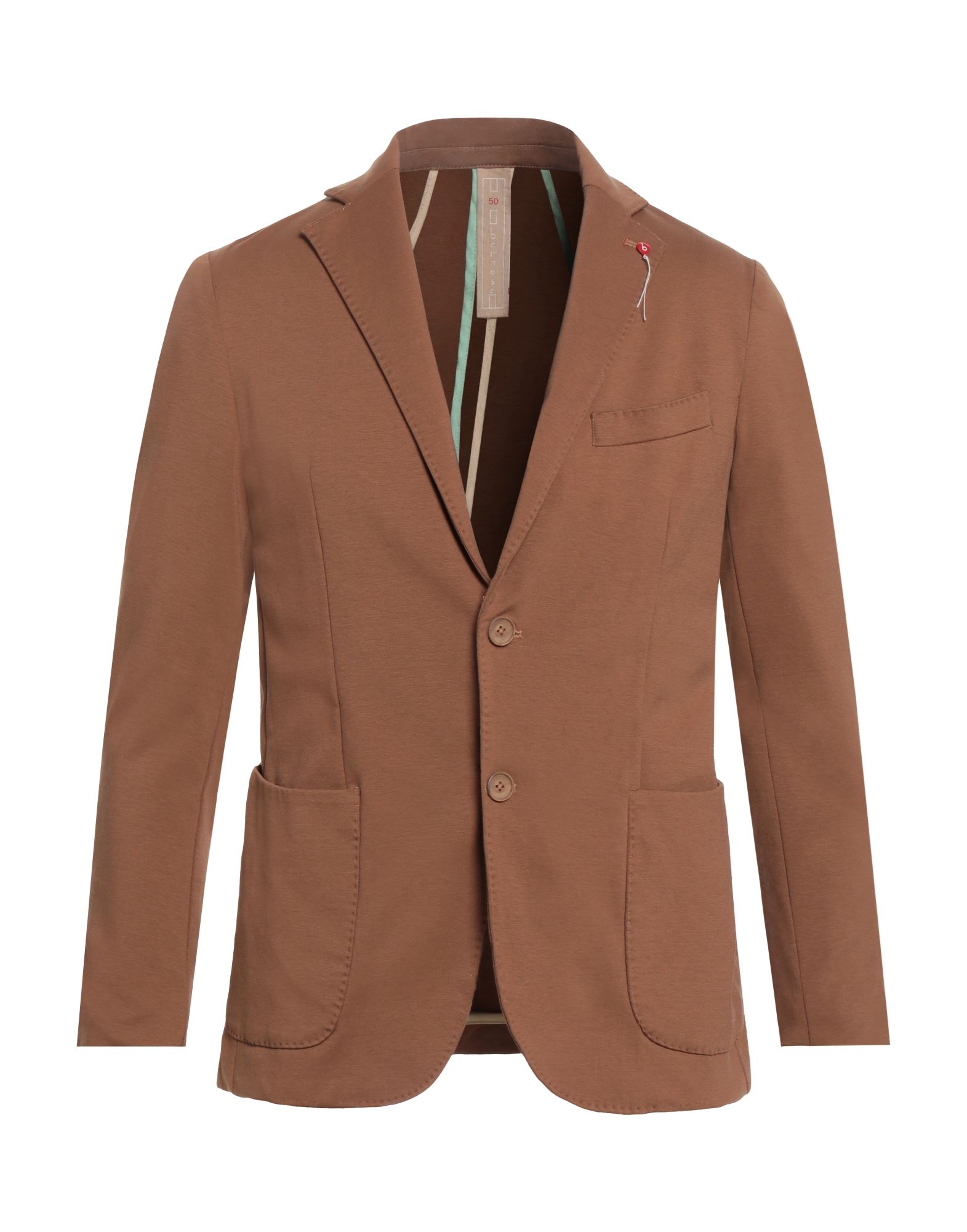 BERNESE Milano Blazer Herren Braun von BERNESE Milano