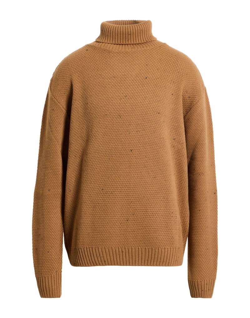 BERNESE Milano Rollkragenpullover Herren Kamel von BERNESE Milano