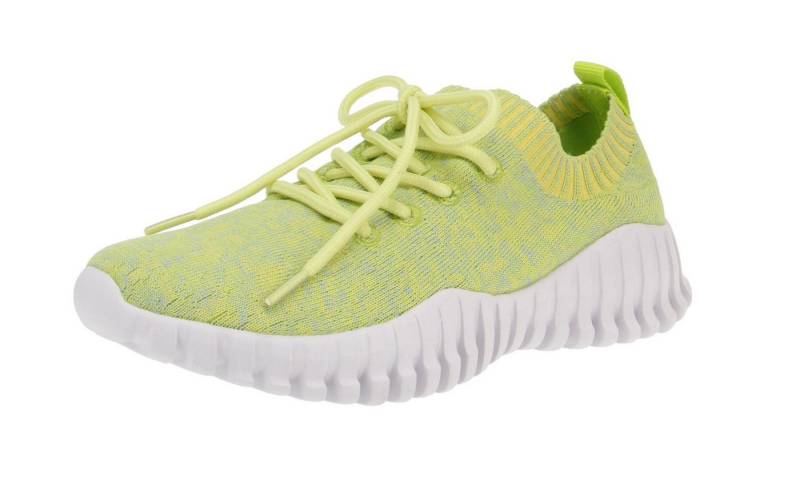 BERNIE MEV Bernie Mev BM101 Gravity - Damen Schuhe Sneaker - Yellow-Mix Sneaker von BERNIE MEV