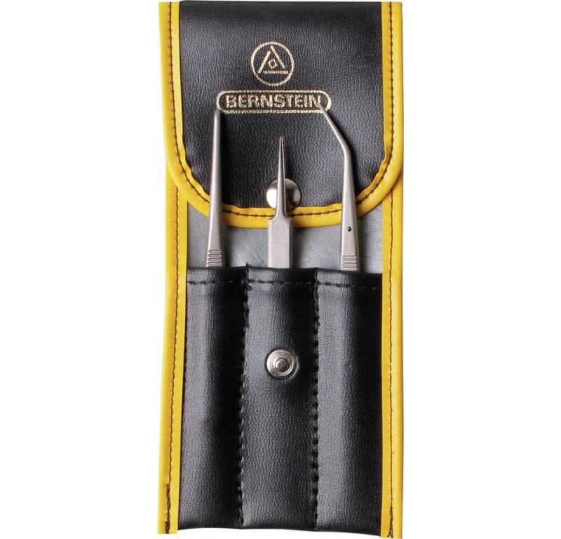 BERNSTEIN TOOLS FOR ELECTRONICS Pinzette Bernstein Tools for Electronics 5-030 Pinzetten-Set 3teilig Super-sp von BERNSTEIN TOOLS FOR ELECTRONICS