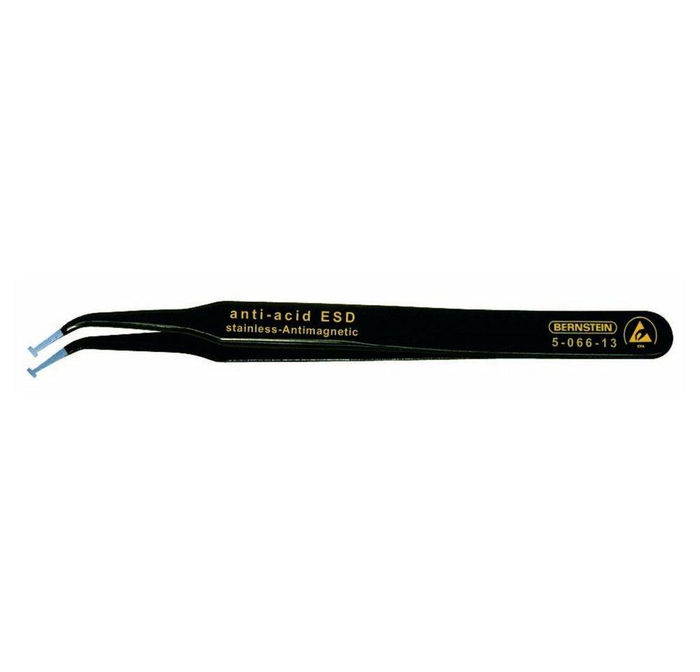 BERNSTEIN TOOLS FOR ELECTRONICS Pinzette Bernstein Tools for Electronics 5-066-13 SMD-Pinzette 8b SA-ESD 120 BERNSTEIN TOOLS FOR ELECTRONICS Pinzette Bernstein Tools for Electronics 5-066-13 SMD-Pinzette 8b SA-ESD 120 von BERNSTEIN TOOLS FOR ELECTRONICS