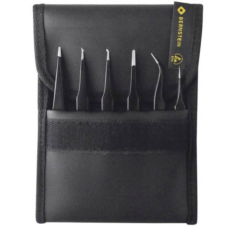 BERNSTEIN TOOLS FOR ELECTRONICS Pinzette ESD-Pinzetten-Set für die SMD-Technik 6tlg von BERNSTEIN TOOLS FOR ELECTRONICS