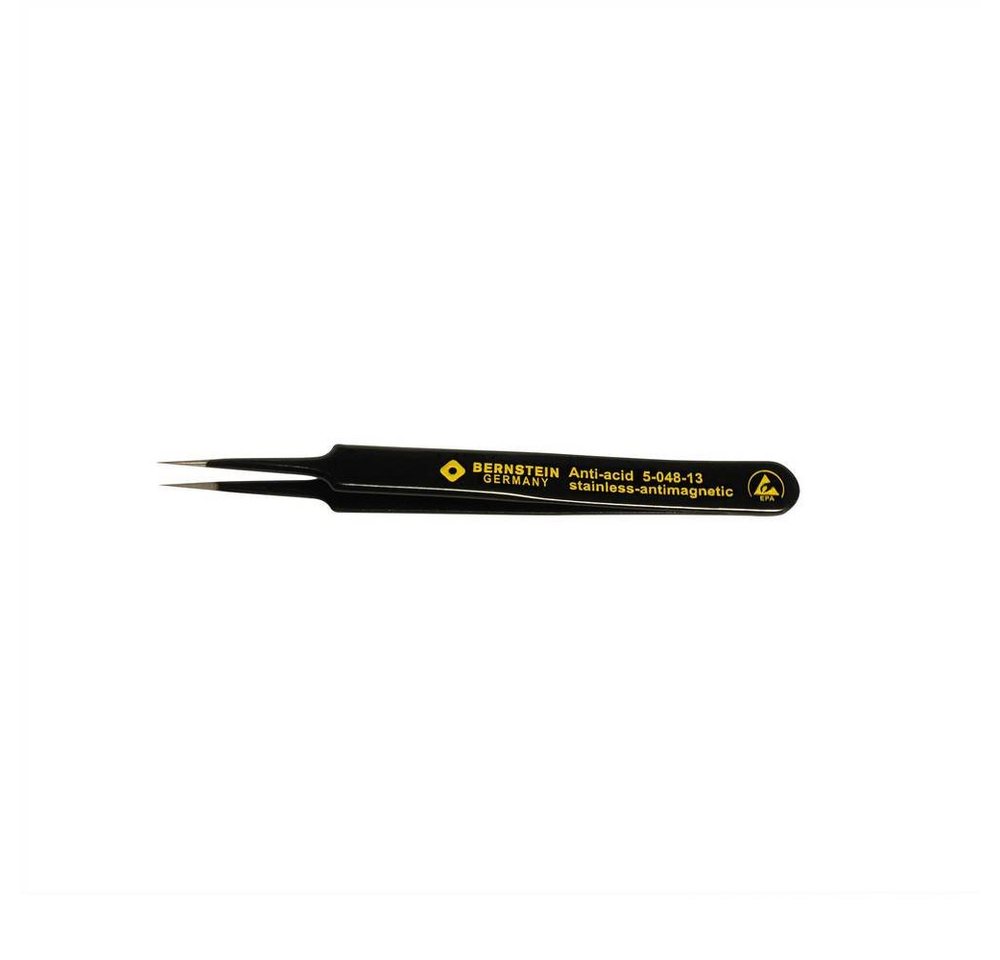 BERNSTEIN TOOLS FOR ELECTRONICS Pinzette SMD-Pinzette, 110 mm, gerade, super-spitz BERNSTEIN TOOLS FOR ELECTRONICS Pinzette SMD-Pinzette, 110 mm, gerade, super-spitz von BERNSTEIN TOOLS FOR ELECTRONICS