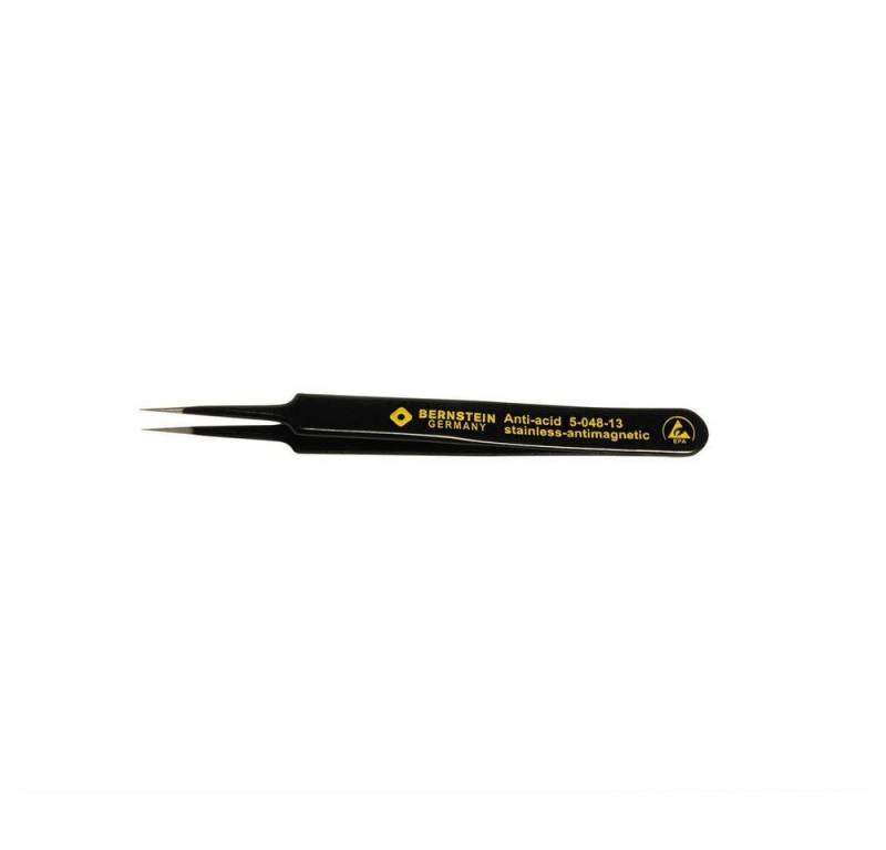 BERNSTEIN TOOLS FOR ELECTRONICS Pinzette SMD-Pinzette, 110 mm, gerade, super-spitz von BERNSTEIN TOOLS FOR ELECTRONICS