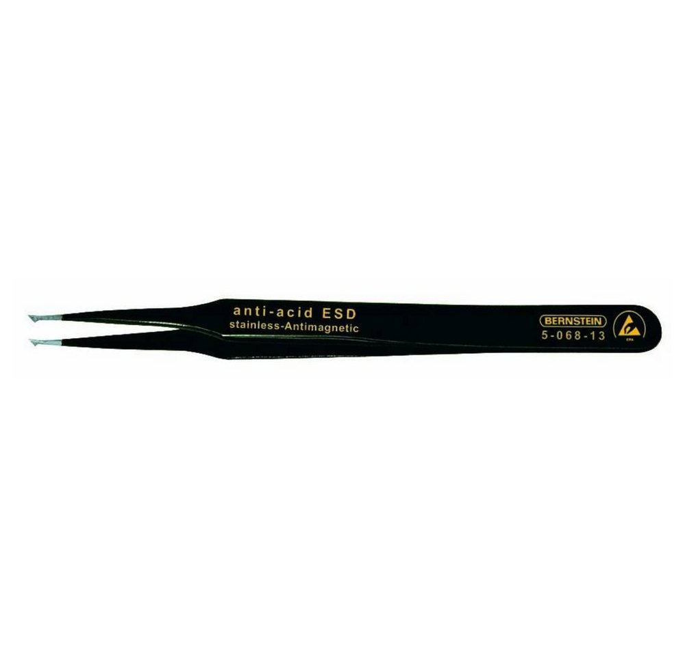 BERNSTEIN TOOLS FOR ELECTRONICS Pinzette SMD-Pinzette Spitze abgewinkelt, 1.6 mm breit BERNSTEIN TOOLS FOR ELECTRONICS Pinzette SMD-Pinzette Spitze abgewinkelt, 1.6 mm breit von BERNSTEIN TOOLS FOR ELECTRONICS
